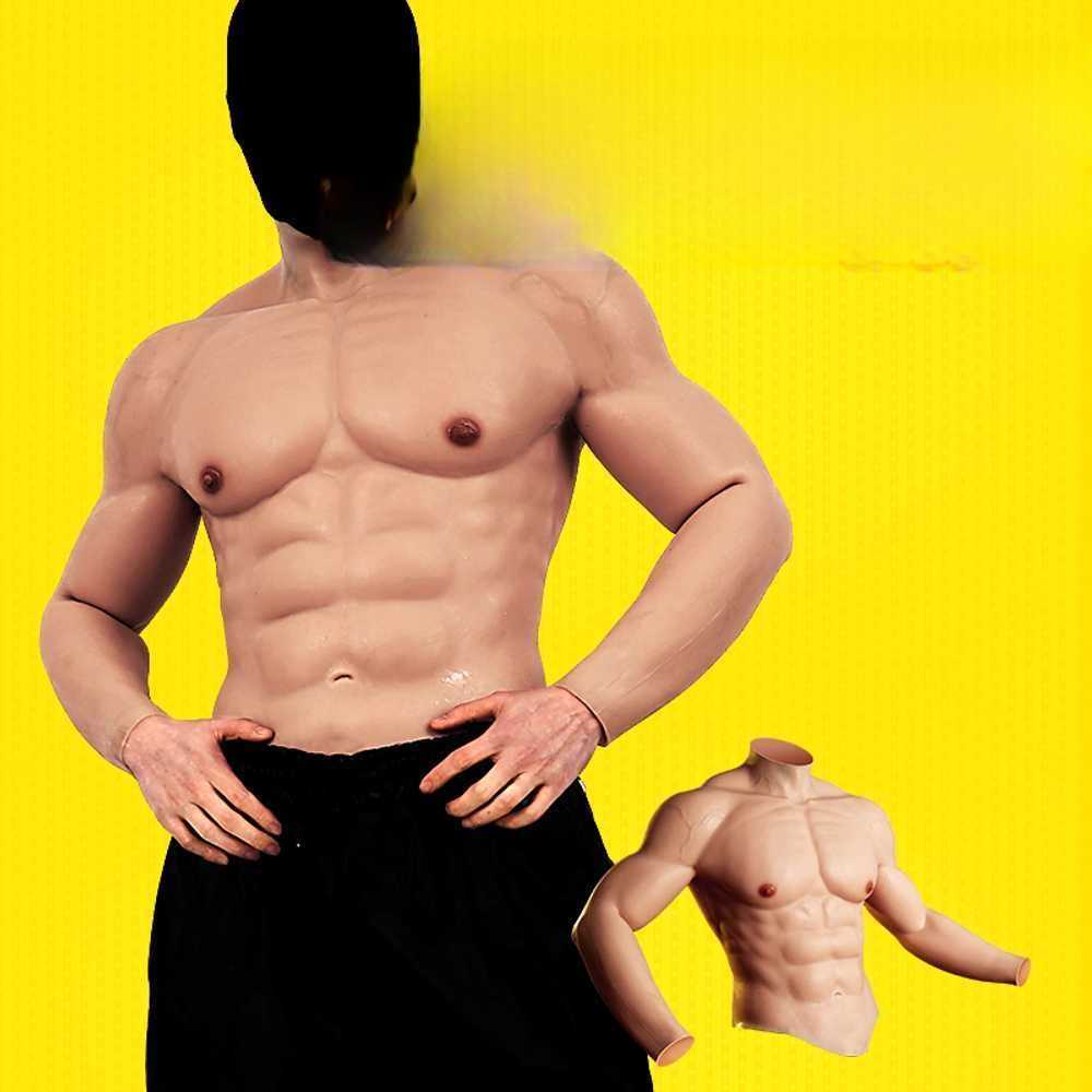 근육 코스튬 가짜 근육수트 변신 파티 퍼포먼스 의상 기본형 - 상세 이미지 3