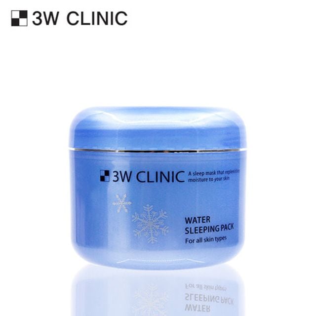 3w 워터 슬리핑 팩 수면팩 나이트팩 보습 리프팅 - 상품 이미지
