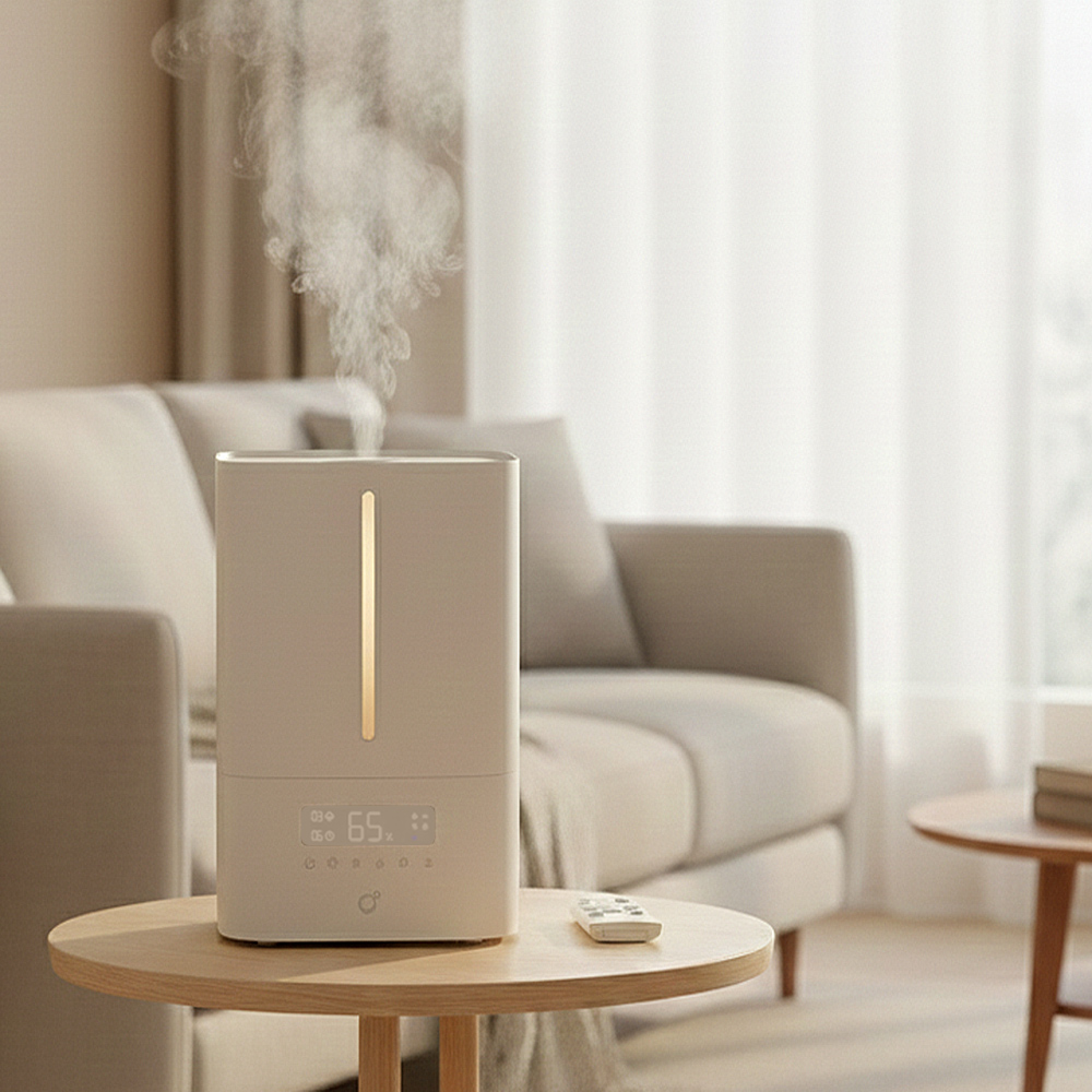 케어미스트 저온 가열식 가습기 가정용 아기 신생아 대용량 통세척 UV 살균