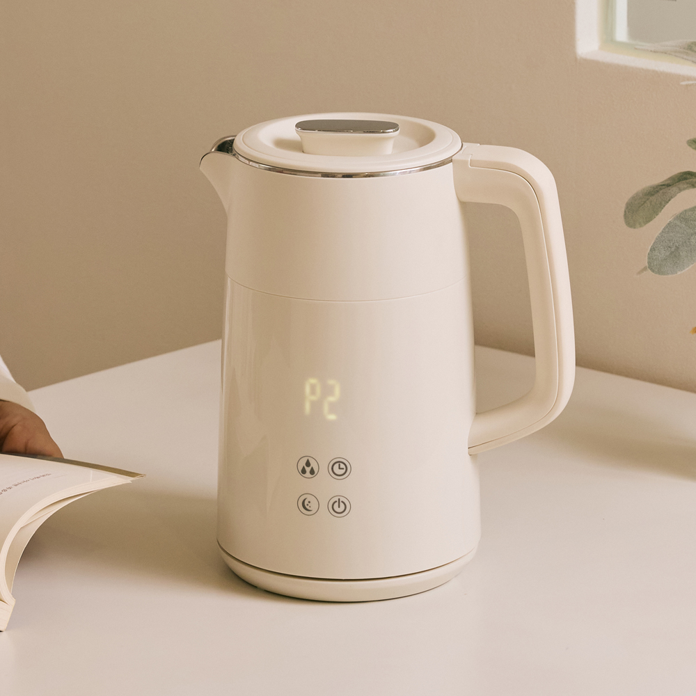 26년 NEW 신생아 아기 스텐 대용량 통세척 비염 가열식 가습기 1.7L