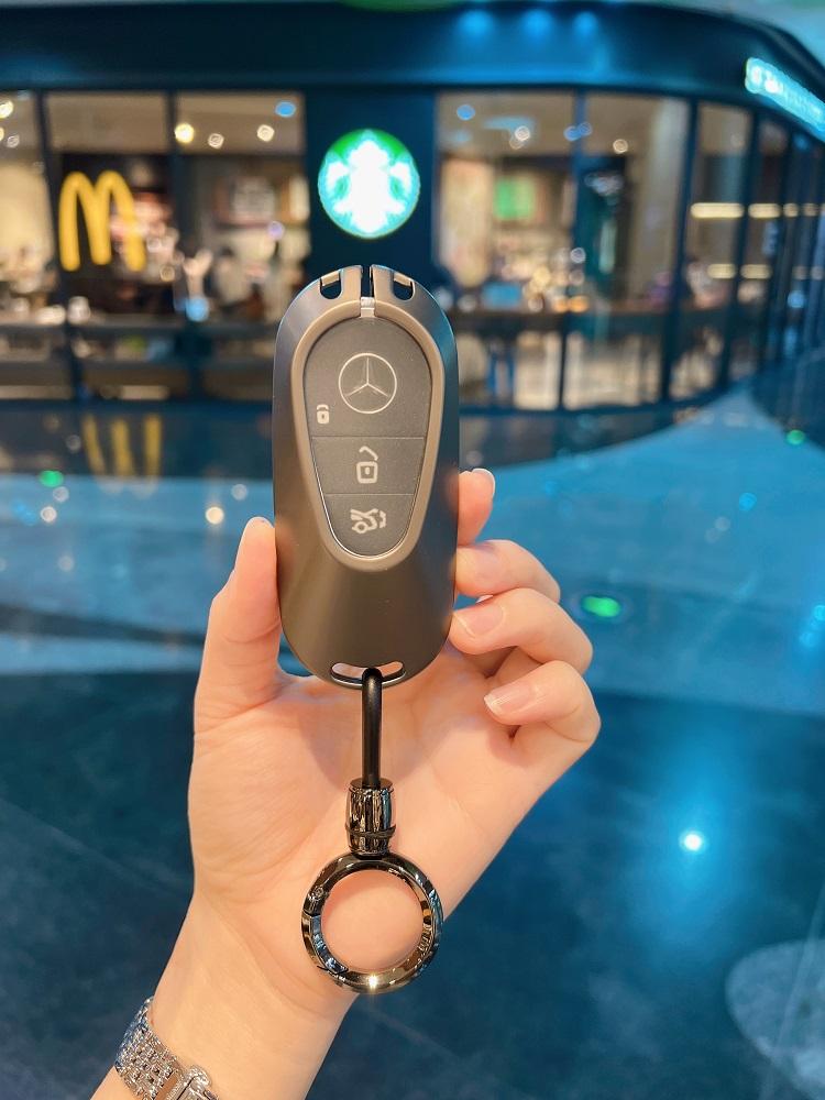 C클래스 S클래스 S400L S450L C200L C260L 키홀더 건메탈 단품+원형 버클 - 상세 이미지 4