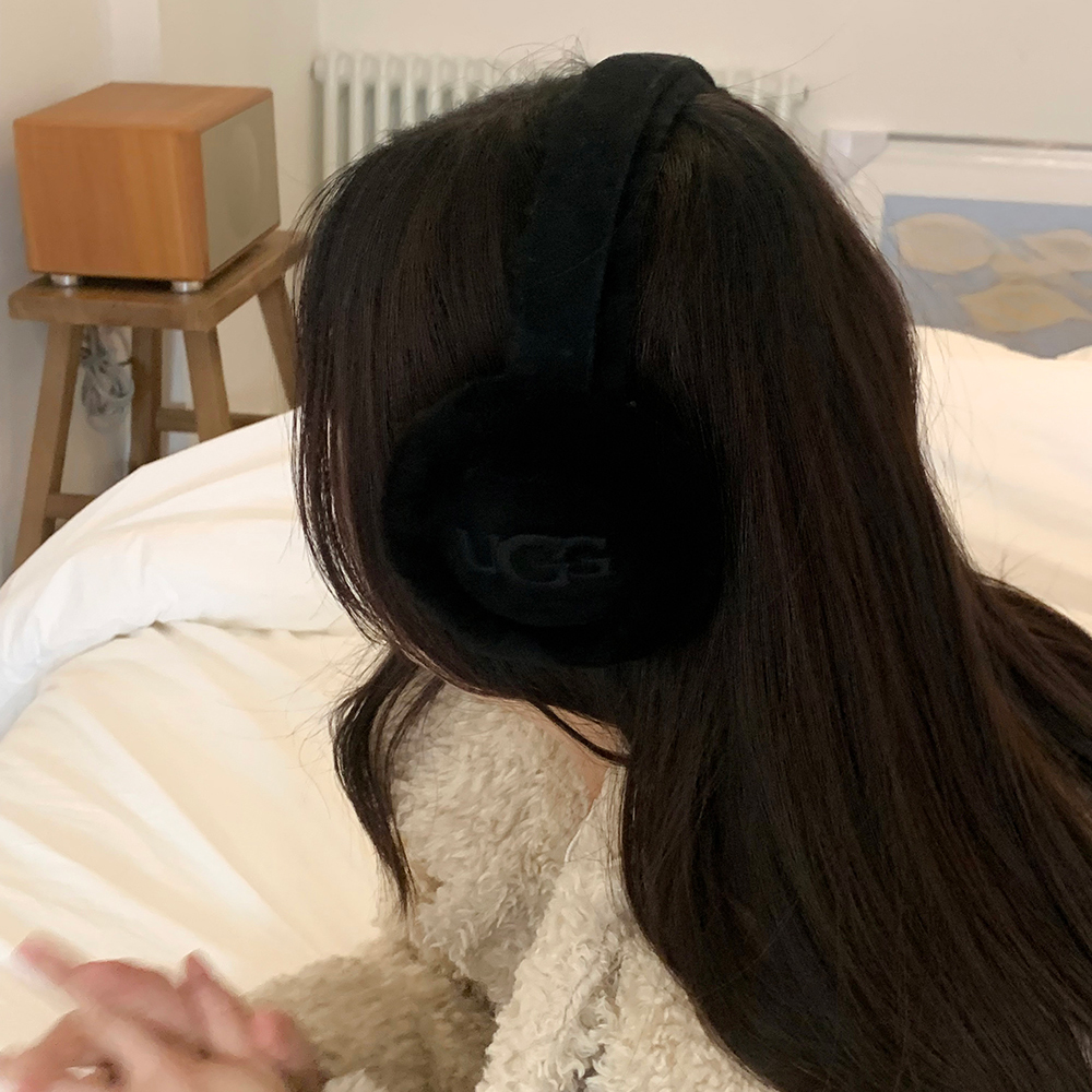 미국 UGG 어그 귀마개 귀도리 양털 이어머프 방한 체스넛 - 상세 이미지 3