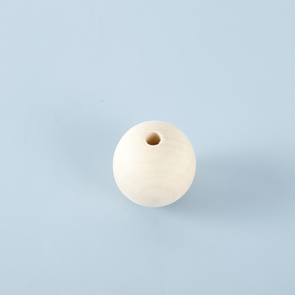 나무구슬 우드 비즈 우드볼 20mm 마크라메 공예 재료 부자재 스트링벨 diy - 상세 이미지 5