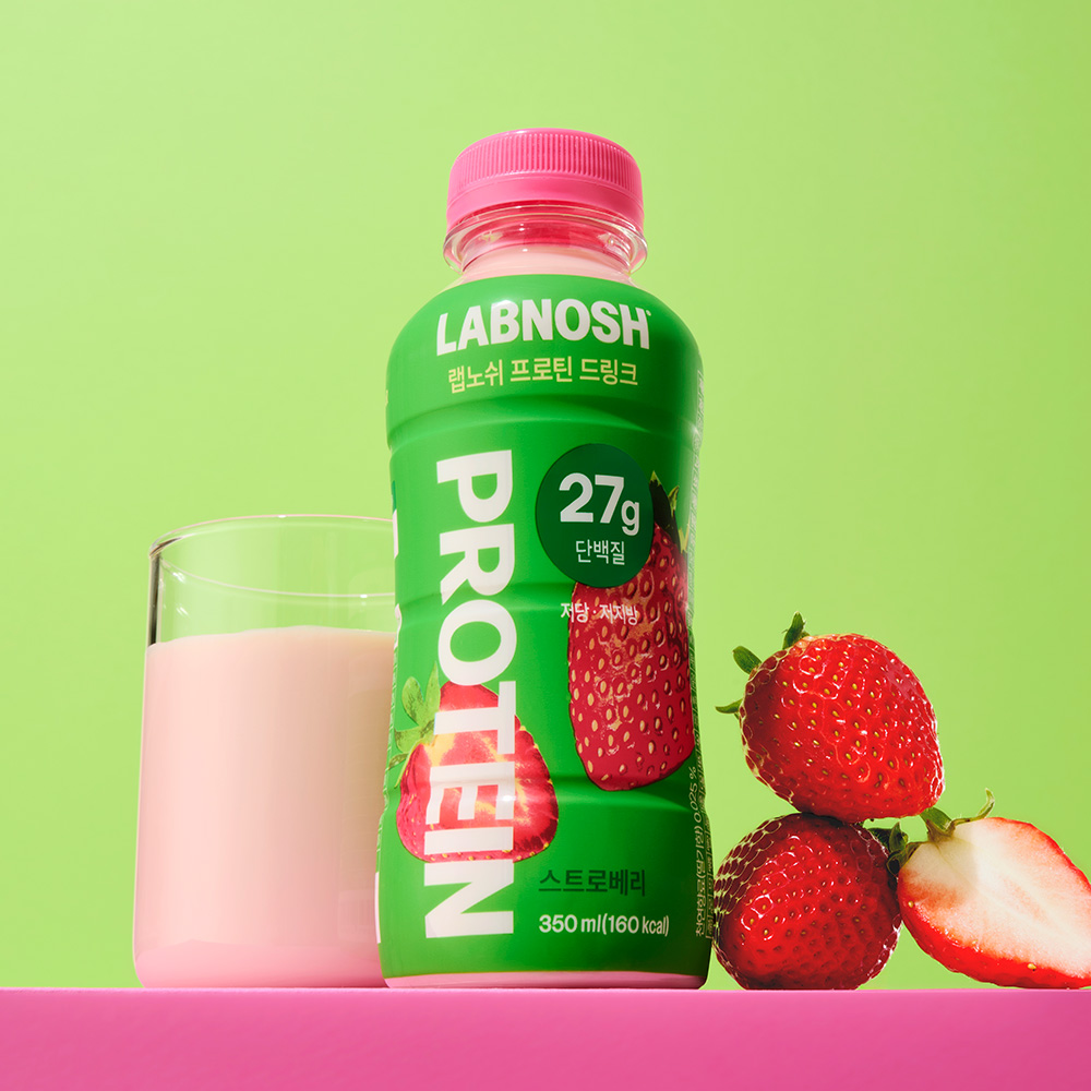 랩노쉬 프로틴드링크 스트로베리, 350ml, 6개 - 상품 이미지