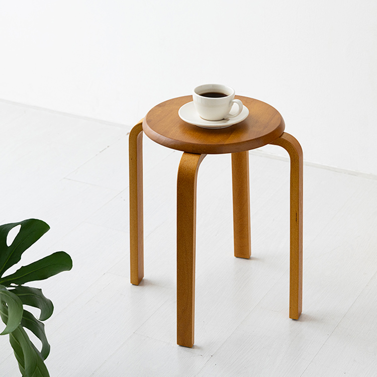 MEKNAN 원형스툴 44 브라운 9382.1847