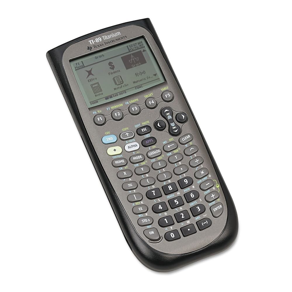 Texas Instruments TI 89 티타늄 그래핑 계산기 - 상품 이미지
