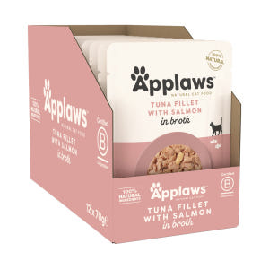 어플라우즈 고양이 습식 파우치 참치+연어, 70g, 12개 솔직 후기 | 실제 사용자 리뷰 총정리 - 상품 이미지 1