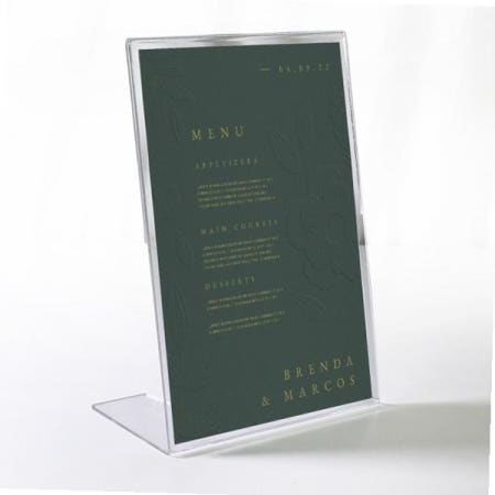 아크릴스탠드 L자꽂이 210x297mm A4 8126_037