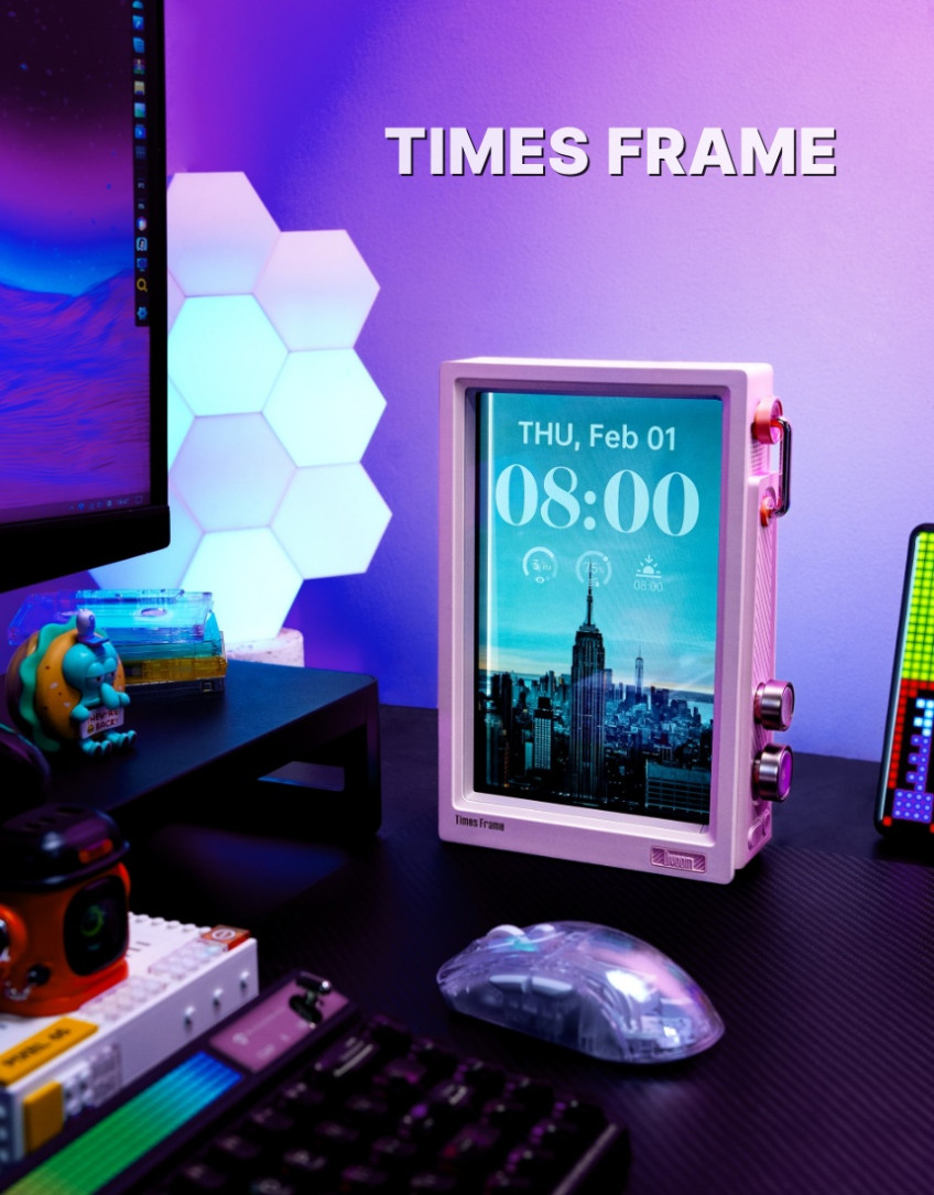 디붐 타임즈 프레임 TimesFrame 스마트 시계 디지털 액자 데스크테리어 국내AS 판매처 상세 정보 이미지 2