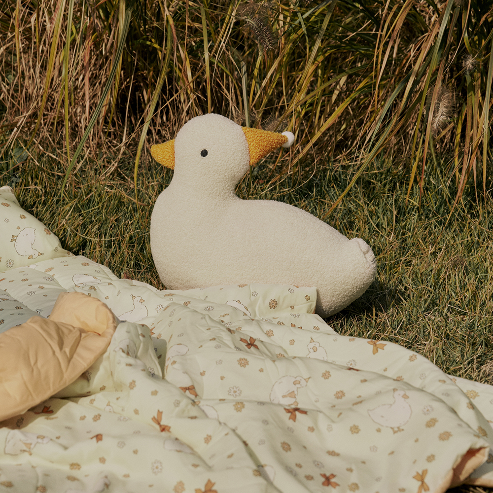 부클 오리 모양쿠션 쇼파 포인트 인형쿠션 올데이 데이지덕