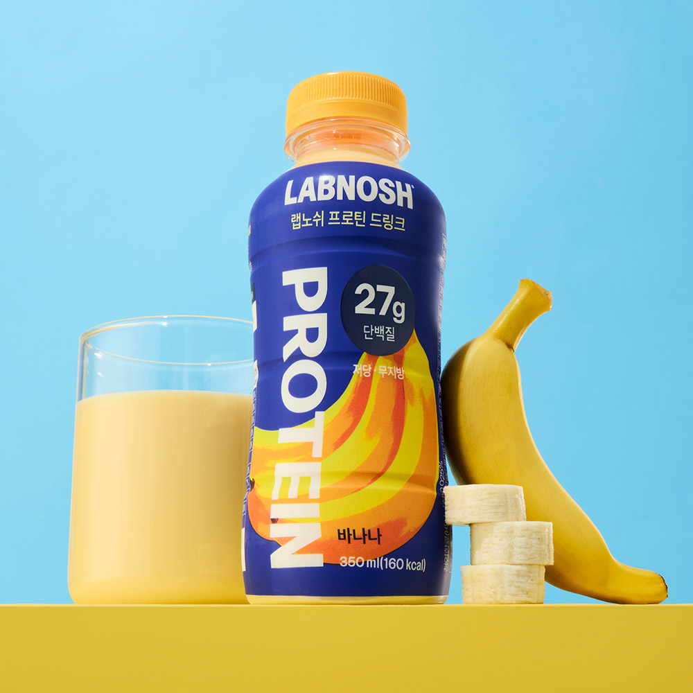 랩노쉬 프로틴드링크 바나나, 350ml, 6개 - 상품 이미지