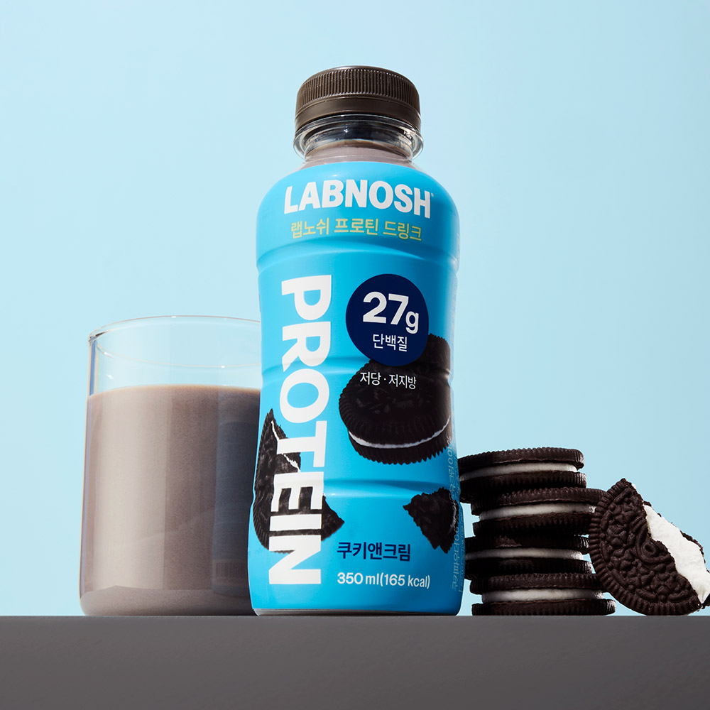 랩노쉬 프로틴 드링크 쿠키앤크림, 350ml, 6개 맛있게 먹은 솔직 후기 - 대표 이미지