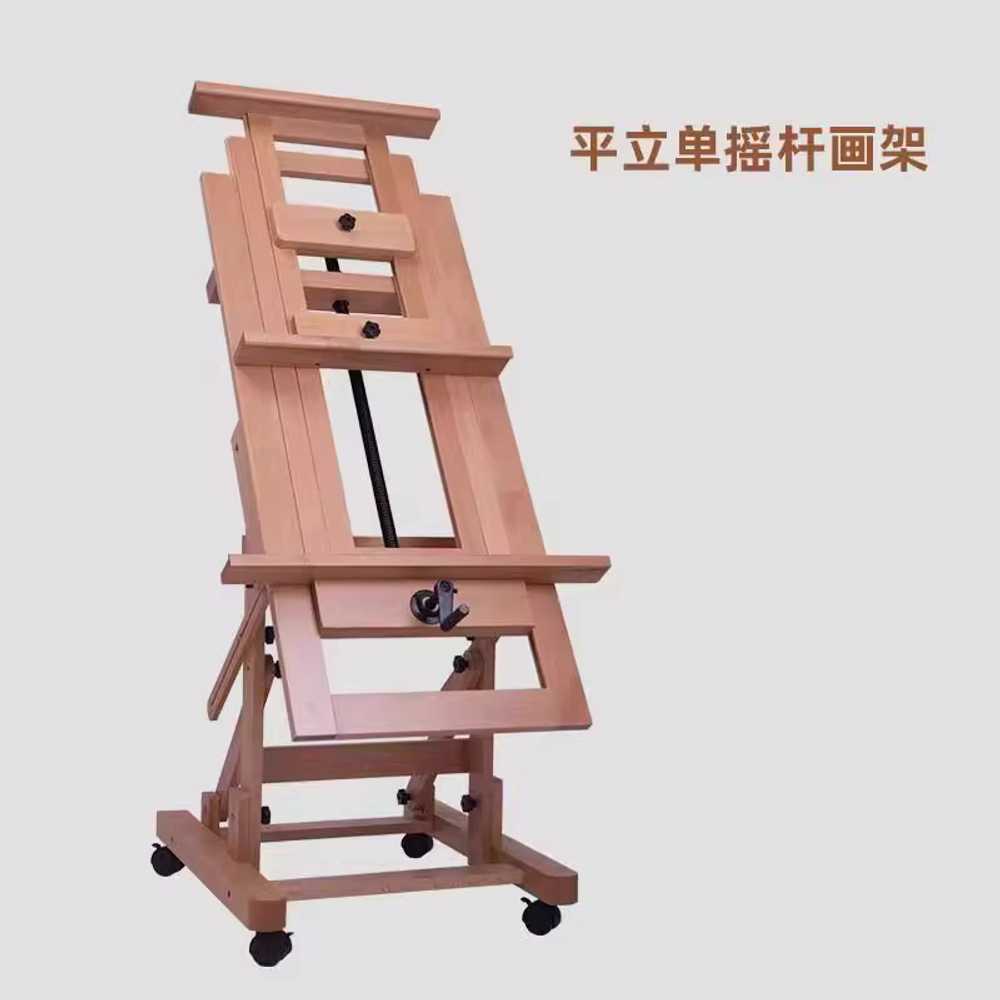 원목 이젤 캔버스 휴대용 거치대 전시용 그림받침대 일반형 이미지 8