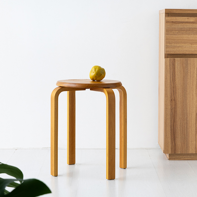 MEKNAN 원형스툴 44 브라운 9382.1847