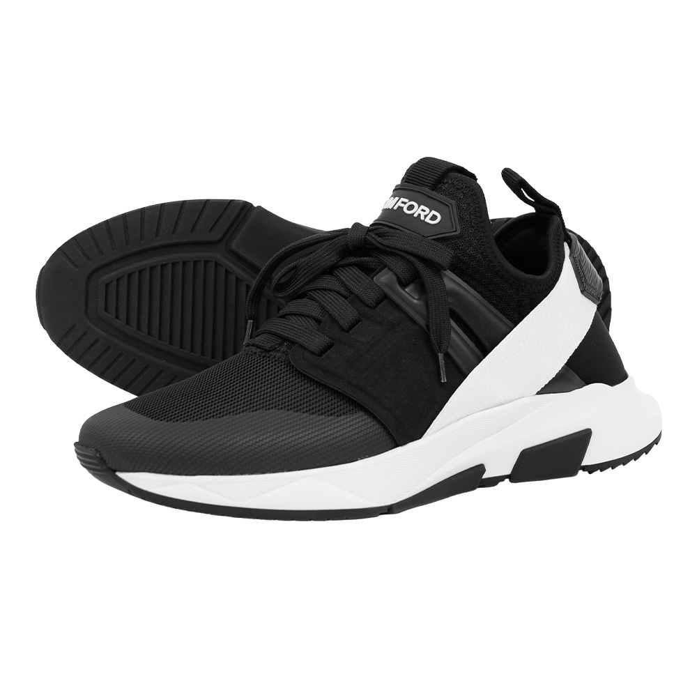 톰포드 로우탑 스니커즈 J1100 TOF001N 3NW01 (2023 F/W) SIZE 7.5 - 상품 이미지
