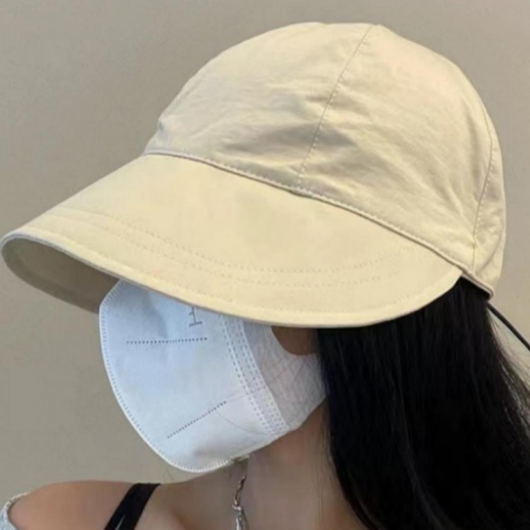 버킷햇 2컬러 햇빛가리개 여성 패션 데일리 여자 캡모자 벙거지모자 여자 - 메인 이미지