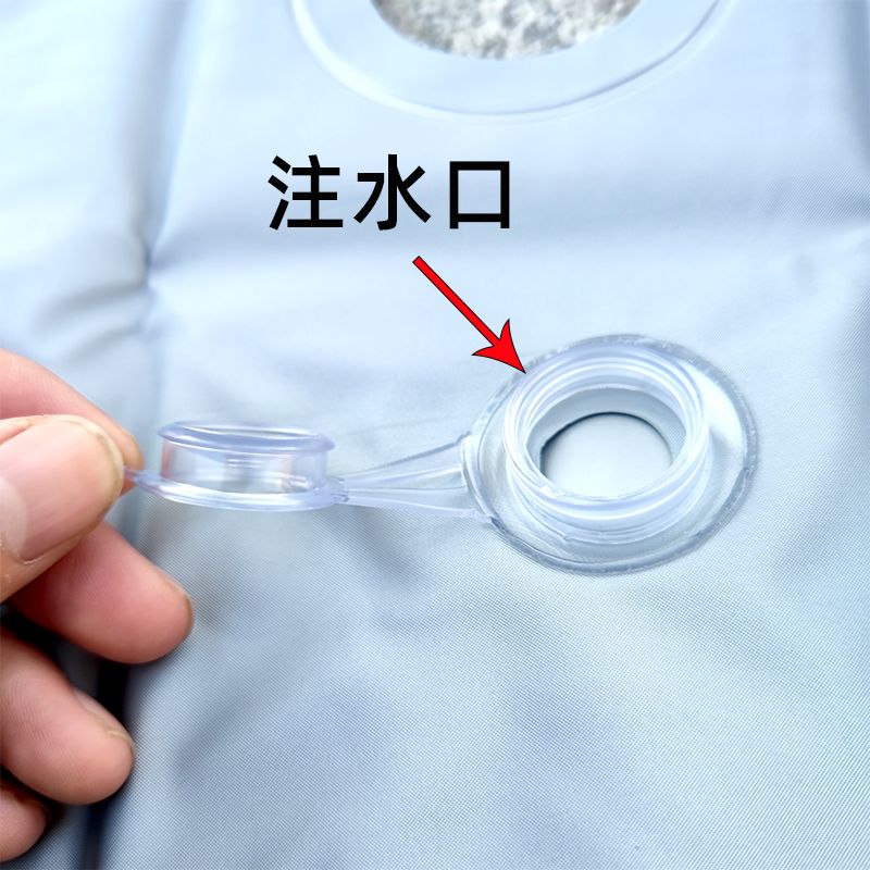 카운터웨이트 U자형 야외 전시대 저항 않는 물 안정 물주머니 넘어지지 무게 주입 기능 주머니 깃발 U형 38cm(약 3kg) - 상세 이미지 5