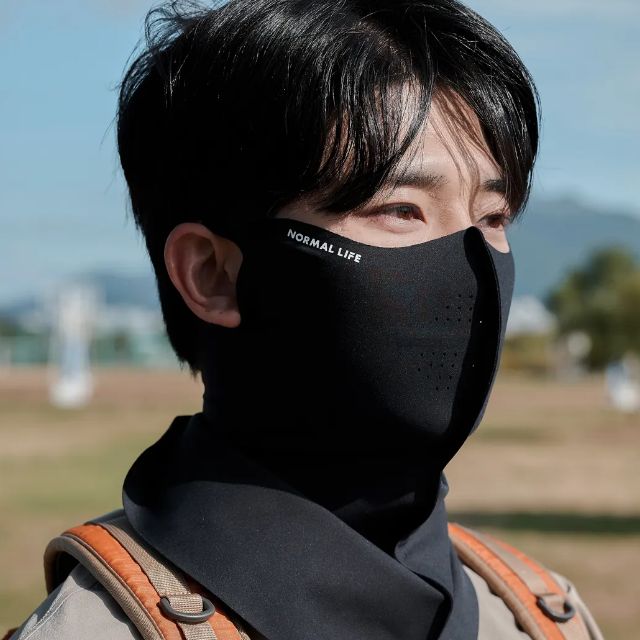 노멀라이프 자외선차단 스포츠 러닝 골프 마스크 UV 쿨링 햇빛가리개 베이직 스킨 귀걸이형 S/M
