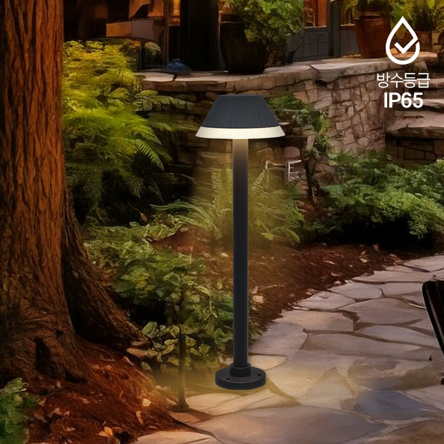 더쎈 LED 리쇼 정원등 12W 테크 테라스 방수 야외등 외부 잔디등 - 상세 이미지 5