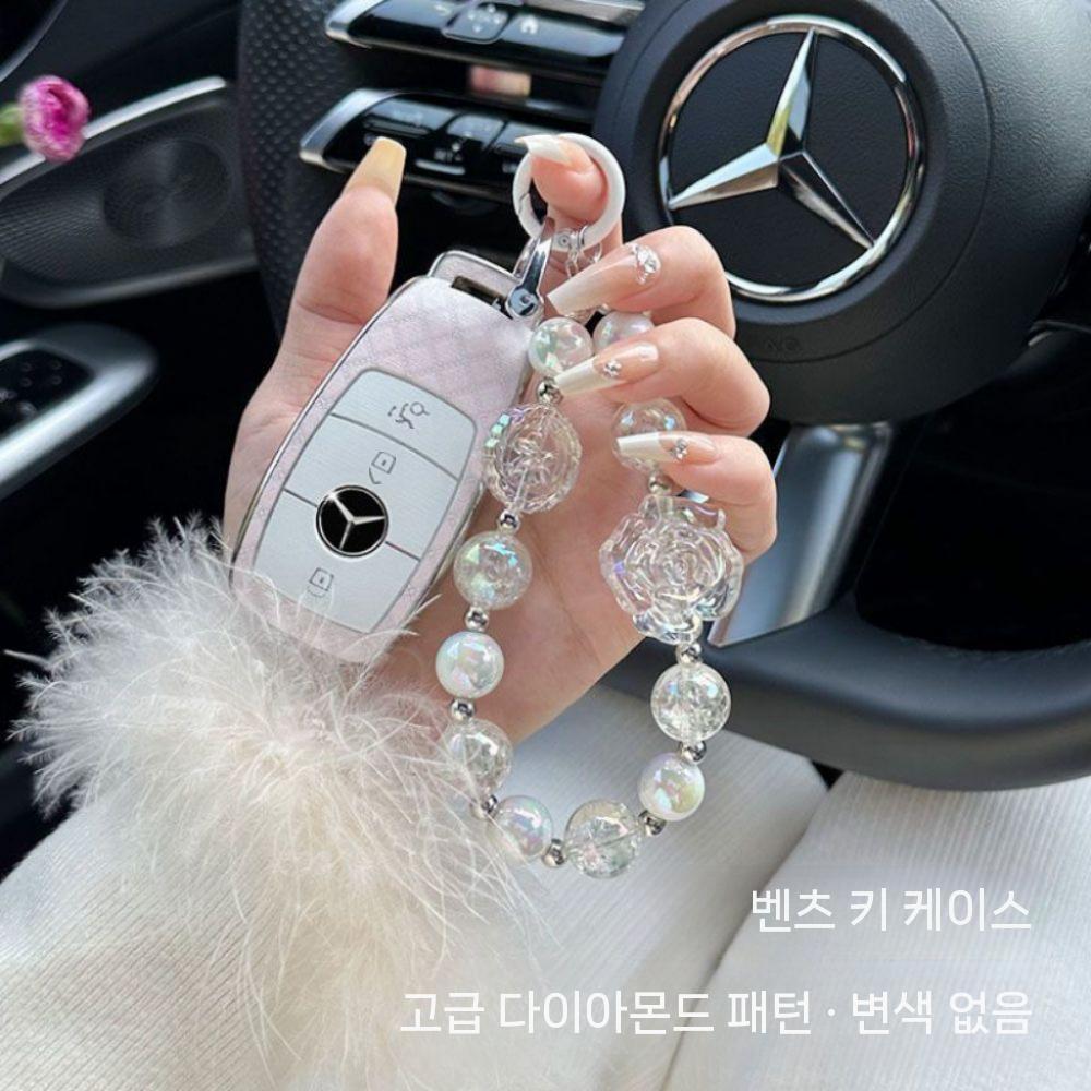 이쁜 키케이스 GLE GLC C클래스 신형 차키커버 커버 섹션 A 키 확인 - 상품 이미지