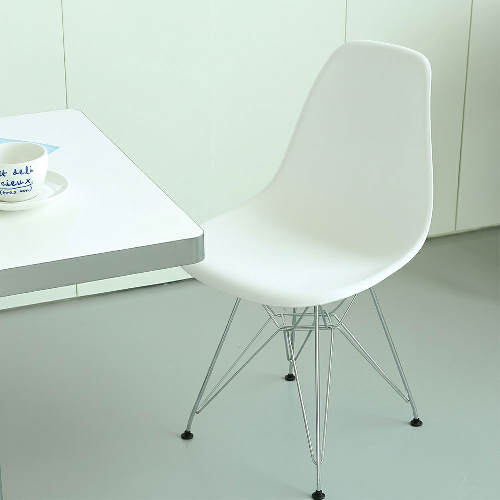 1+1 패리스 에펠 인테리어 미드센츄리 모던 디자인 플라스틱 카페 식탁의자
