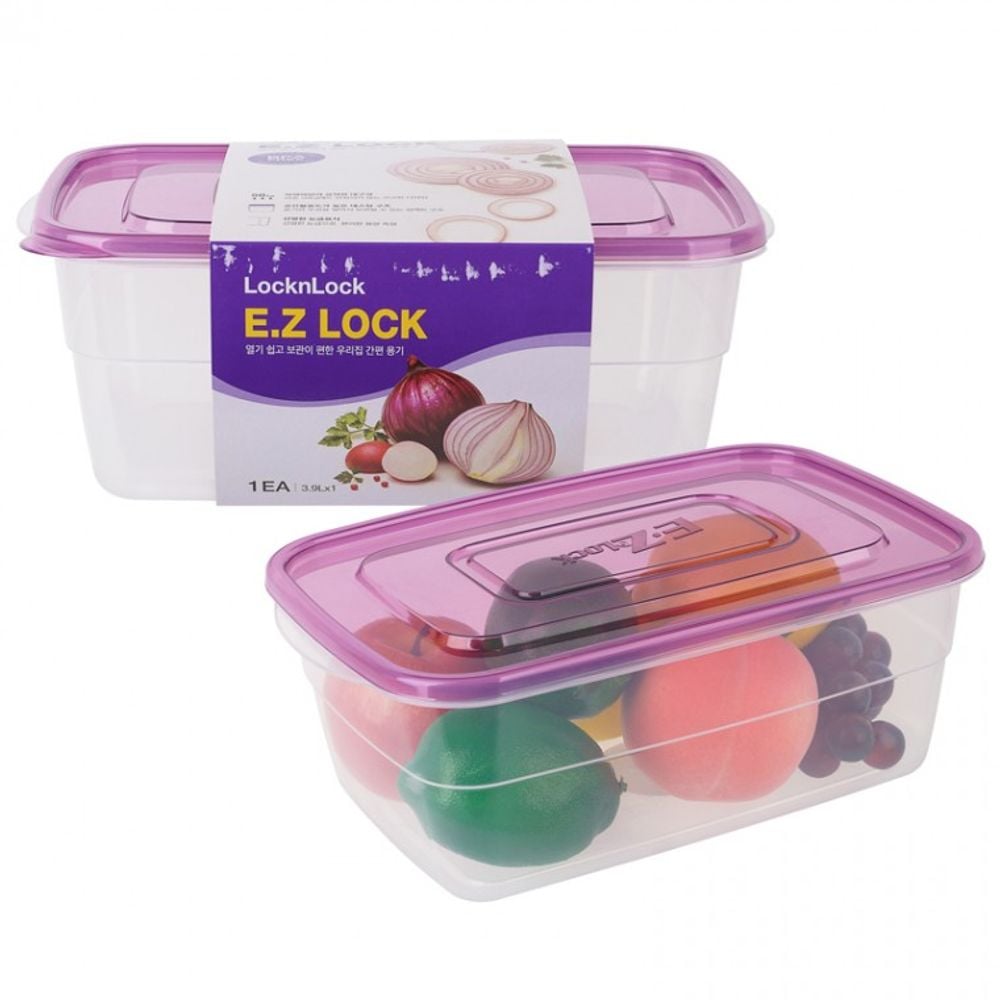 EZLock 간편 밀폐 락앤락 3.9L 이지락 용기 - 메인 이미지