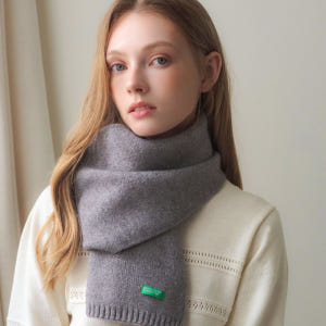 베네통 소프트 컬러 니트 머플러 솔직 후기 | 실사용자 리뷰 분석 - 상품 이미지 4