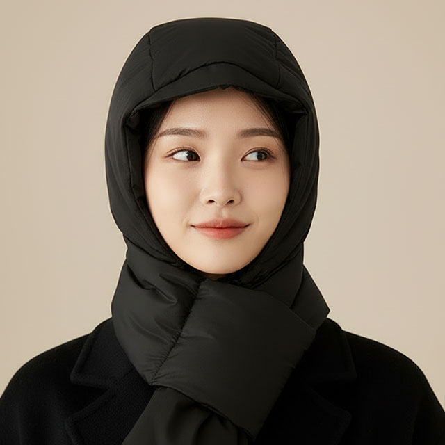 패딩바라클라바 후드 넥워머 - 메인 이미지