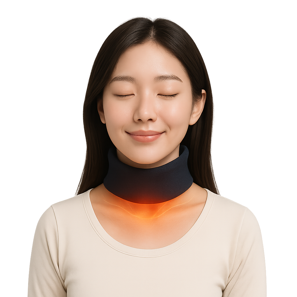 [슈퍼특가] 목순이 원적외선 넥 워머 목 보온 토시 국산 러닝 수면 골프 방한