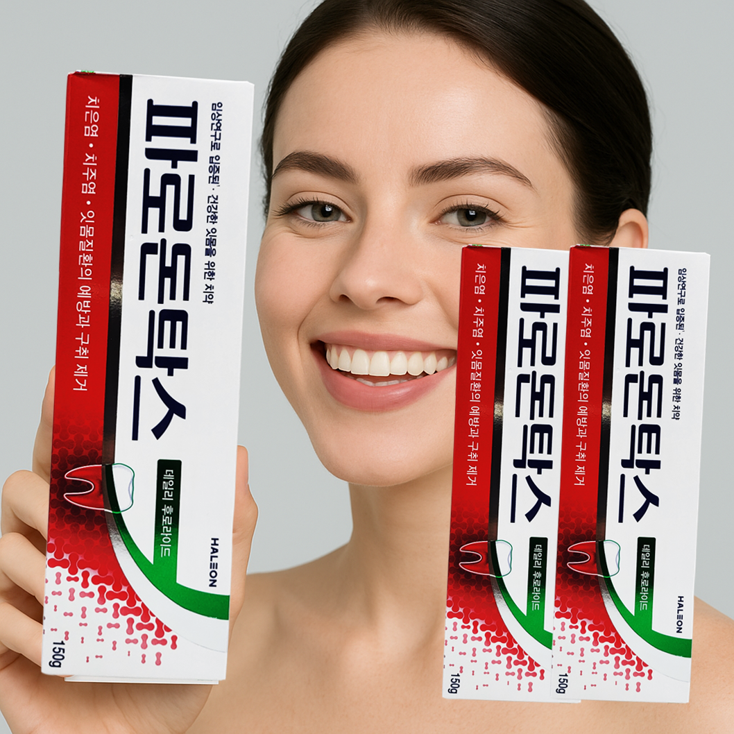 대용량 약국 파로돈탁스 150g x 3개 잇몸 이치 잇치 잇츠 잇몸 효과 불소 치약 제품 이미지