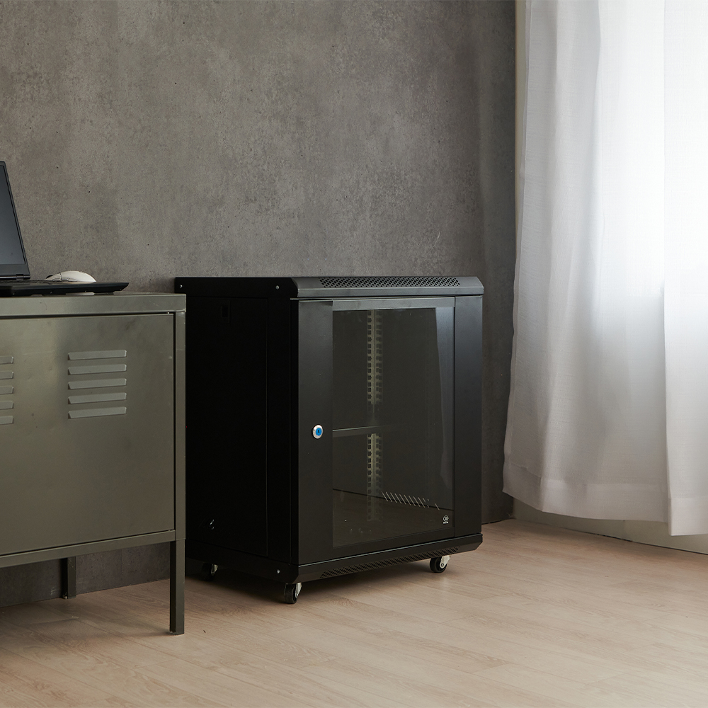 통신랙 허브랙 서버랙 19인치 랙 캐비넷 PC RACK 530x600x400 - 상세 이미지 4