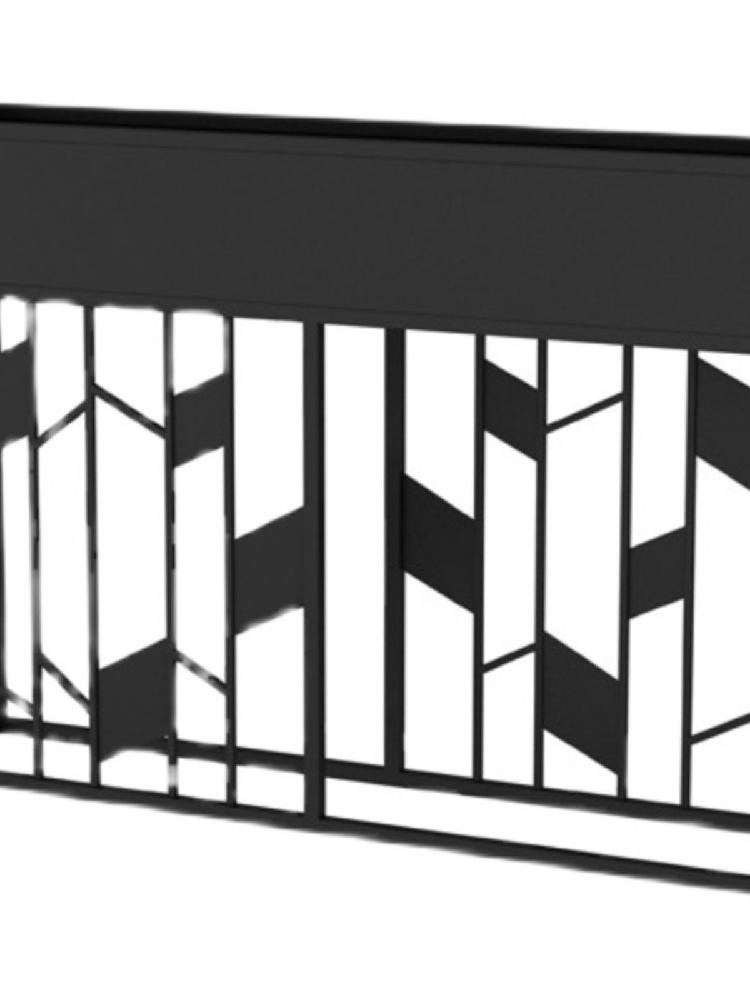 공간분리 화분 조화 인조 대나무 야외 조경 파티션 식물 블랙 (80x25x85) - 상세 이미지 4