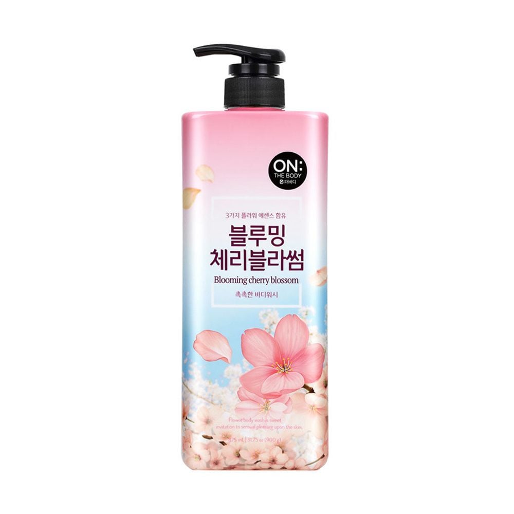 온더바디 블루밍 체리블라썸 바디워시 875ml - 상품 이미지