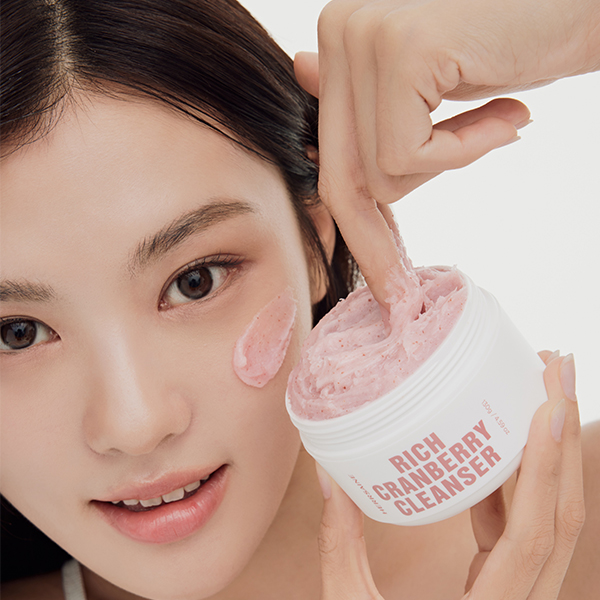 헤르세인 팩 클렌저 130g 2종 (크랜베리/만다린) - 상세 이미지 2