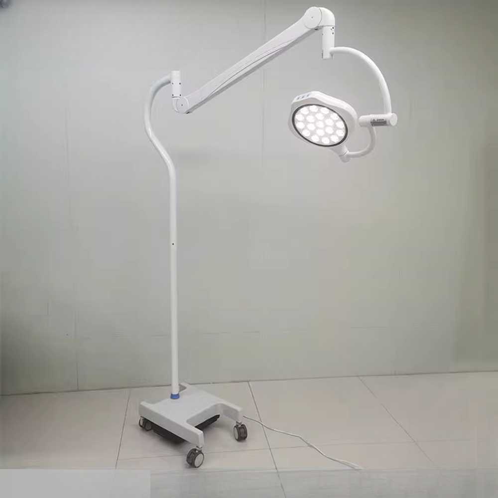 무영등 이동식 수술 조명 의료용 포터블 조명등 치과 LED300 (V형 받침대) - 상세 이미지 2