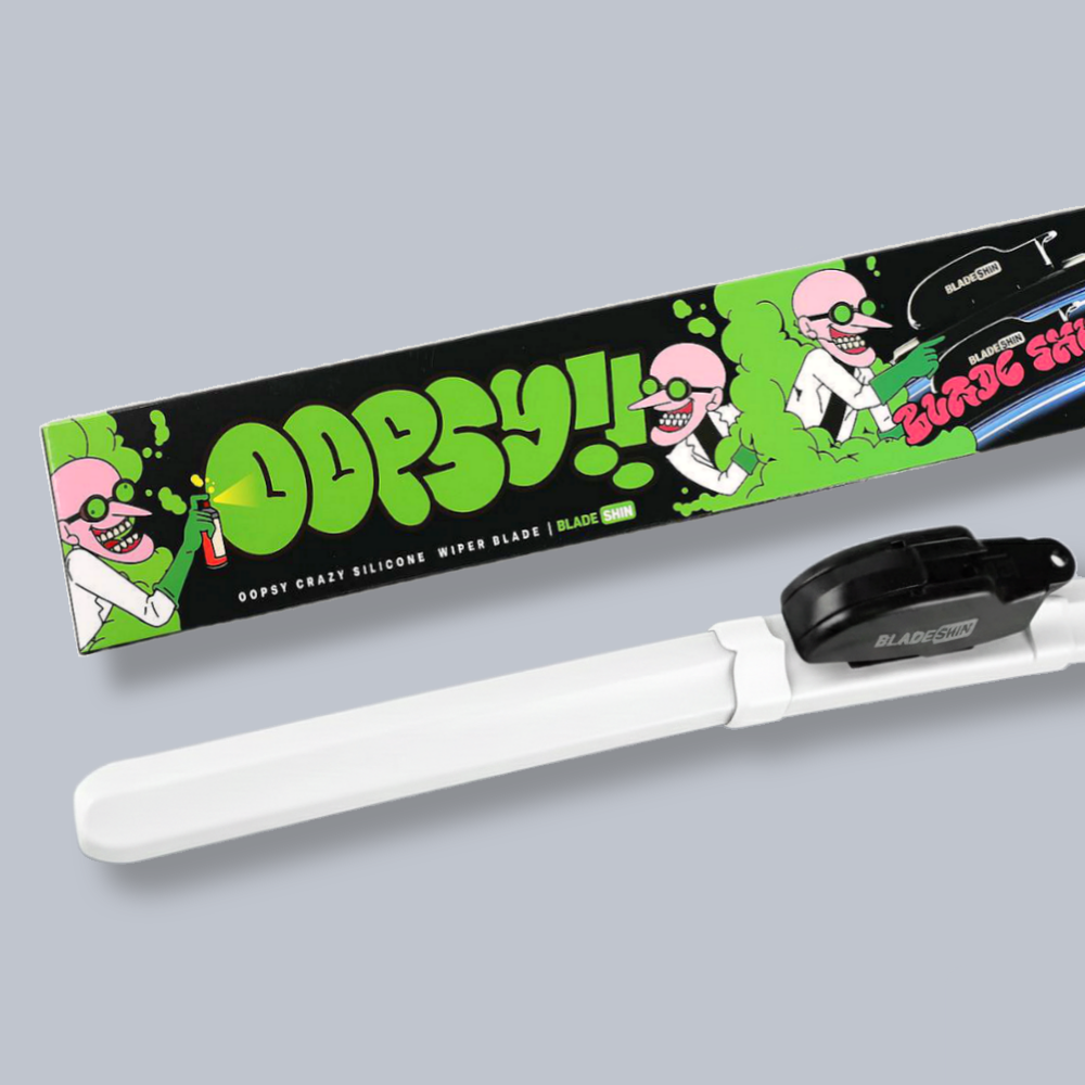 웁시 컬러 와이퍼 화이트 발수코팅 실리콘 날교체용 1/700mm 제품 이미지