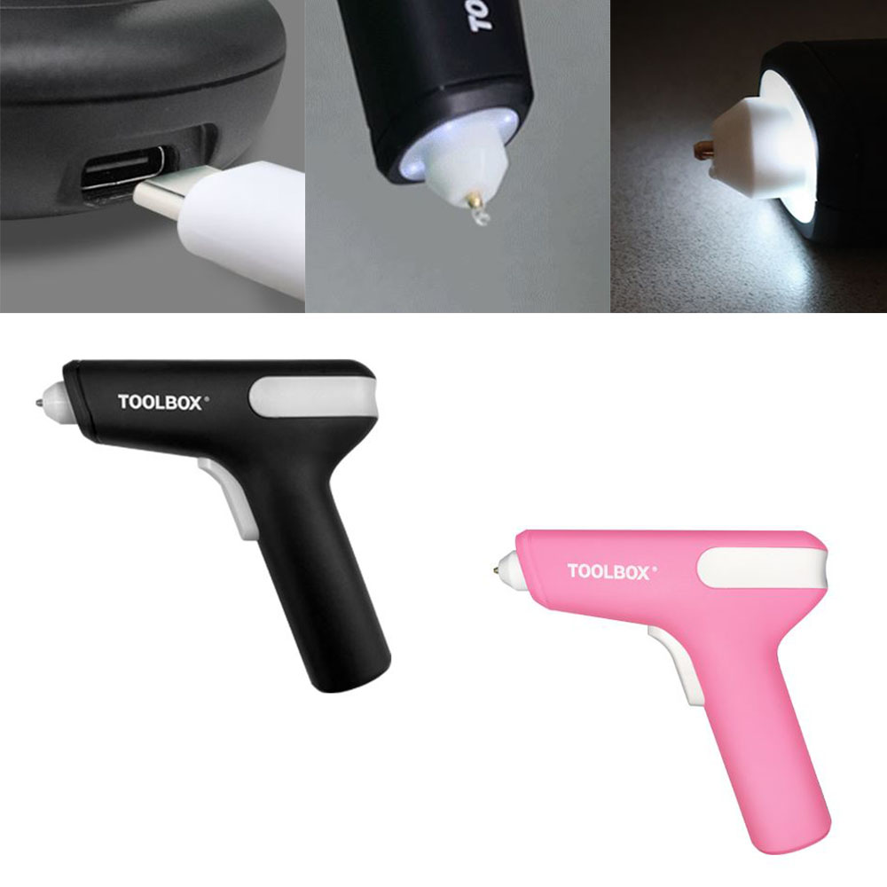 초고속 전동 글루건 다목적 무선 자동 전원 usb 충전 - 상품 이미지
