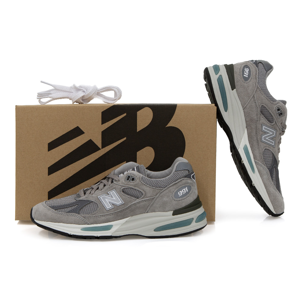 뉴발란스 991 V2 그레이 스니커즈 U991GL2 GREY D (2025 S/S) 이미지 6