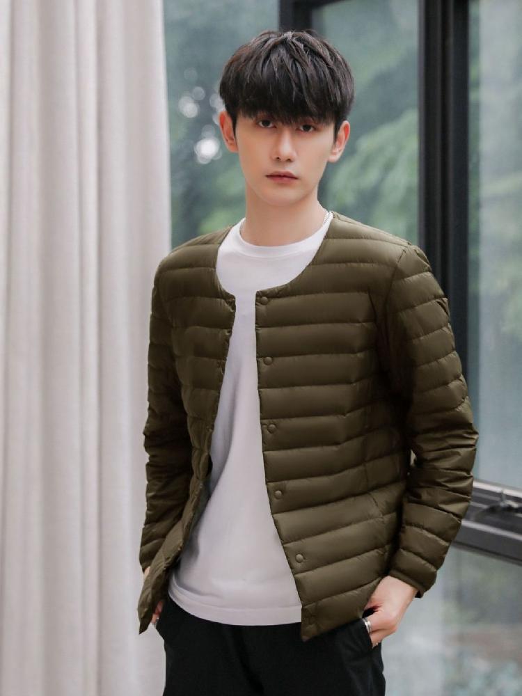 다운 경량 덕 25FW 아웃도어 패딩 세륨 여성 여성용 블랙 (크루넥 V넥) S - 상세 이미지 3