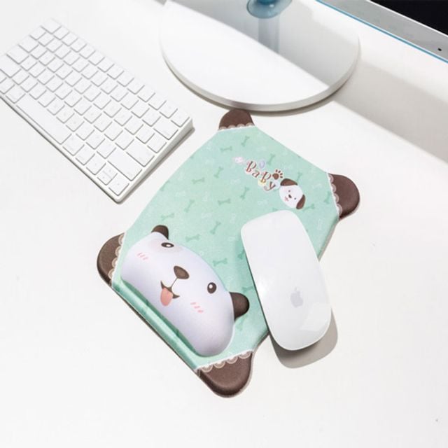 비오비 애니멀 캐릭터 손목 보호쿠션 마우스패드 애니멀마우스패드 - 메인 이미지