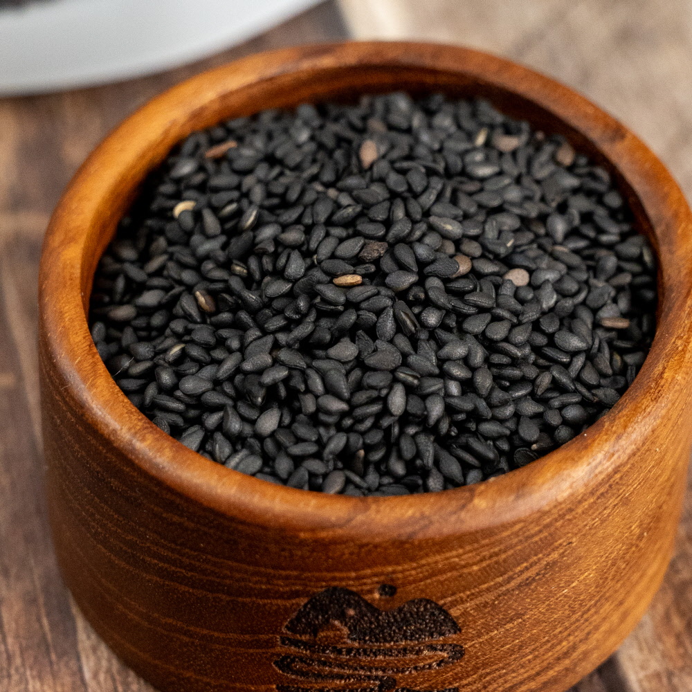 국산 [ 고소한 볶은 흑임자 150g ] 검정깨 통깨 저온 볶음 검은깨 죽 라떼 드레싱 이미지 6
