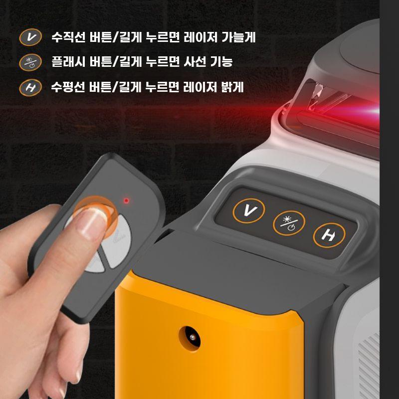 고광도 레드 레이저 수평기 실외용 고정밀 측정기 - 상세 이미지 3