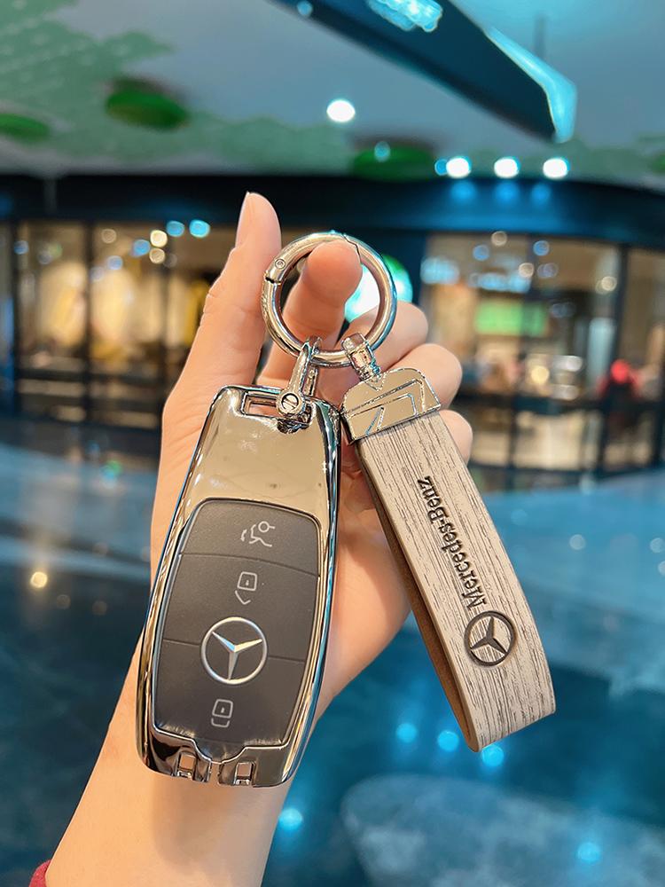 C클래스 E클래스 GLC300L E300L E260 E350 A200 A 프리미엄건메탈 +브라운 로고 스트랩 - 상세 이미지 3
