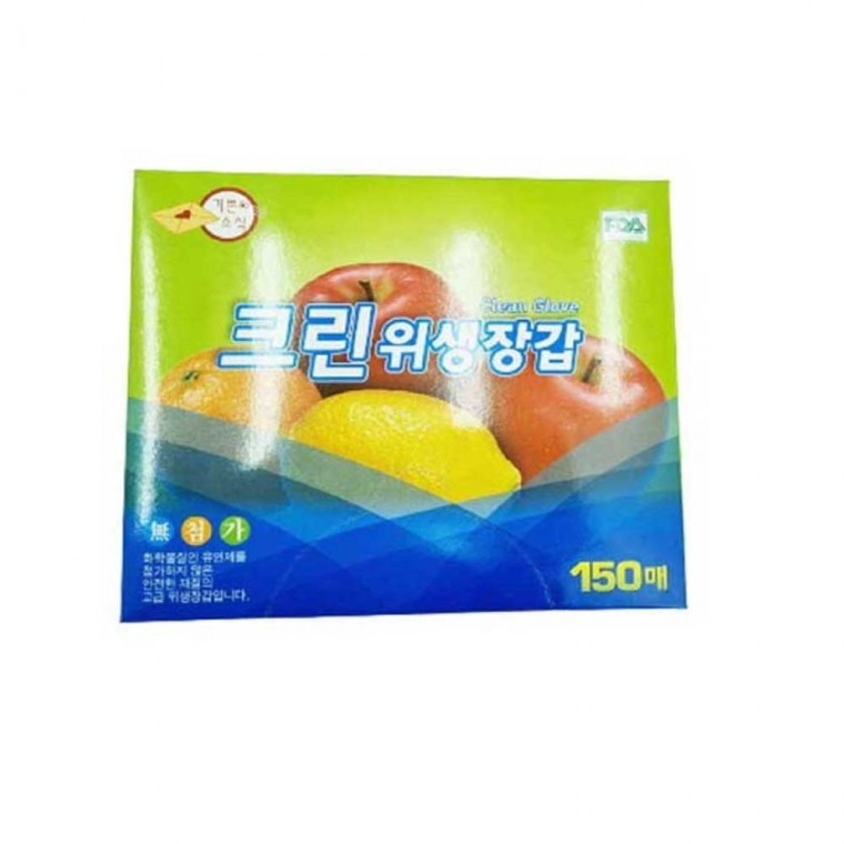 기쁜소식 크린위생장갑 150매 일회용장갑 - 상품 이미지