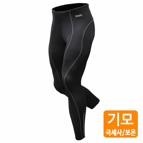엠씨엔 겨울 자전거 이너웨어 보드 스키 기모 방한 상의 하의 세트 - 상세 이미지 4