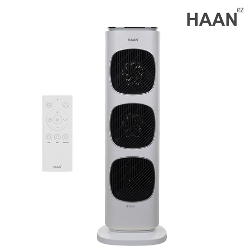 한경희 3단 개별 파워난방 리모컨형 PTC 온풍기