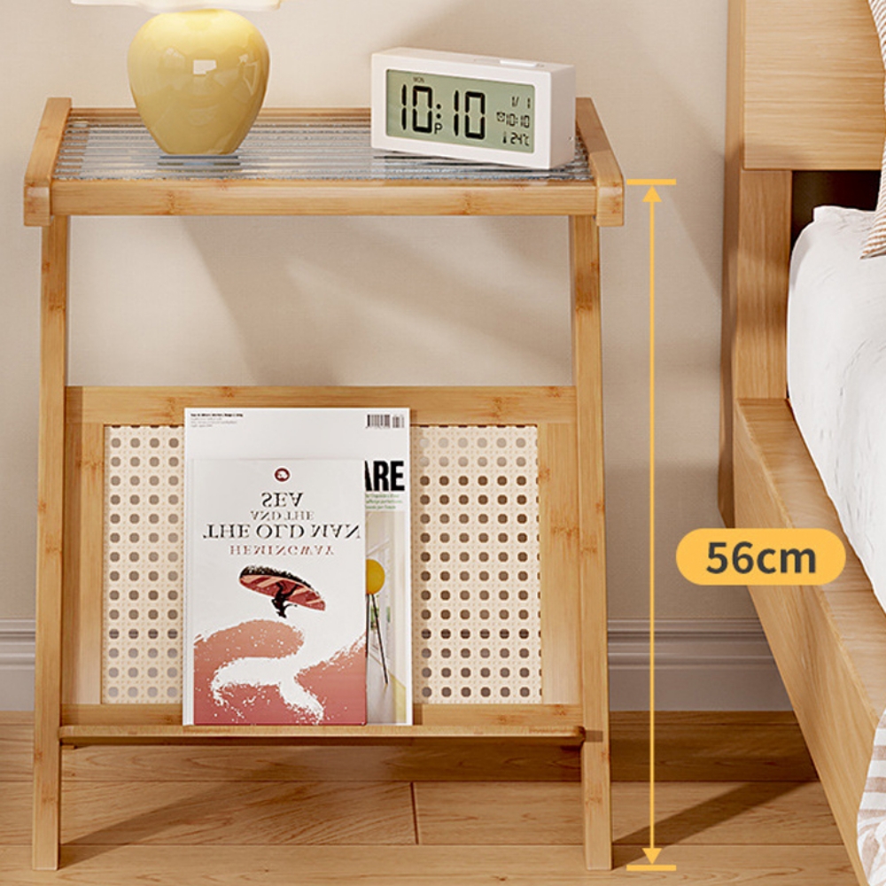 가습기협탁 미니 침대 사이드 테이블 우드 스퀘어 협탁 이미지 7