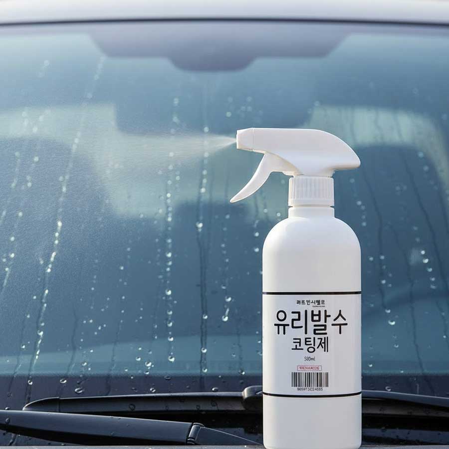 자동차 유리 발수 코팅제 스프레이, 물때 방지의 필수 아이템