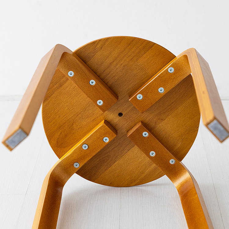 MEKNAN 원형스툴 44 브라운 9382.1847