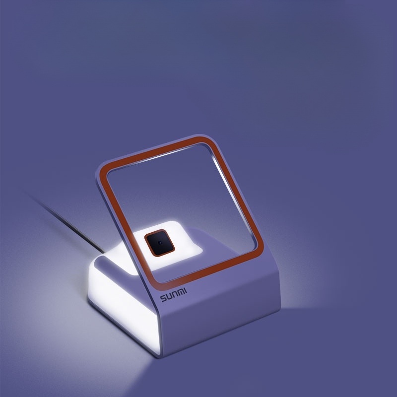 2D 1D QR 바코드스캐너 탁상형 USB 고성능 모바일 결제 매장 학원 병원 출입관리 - 상세 이미지 3